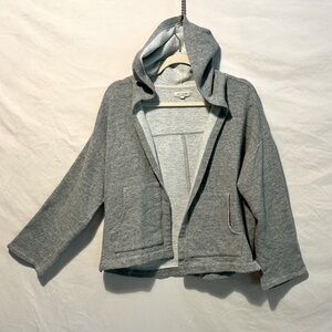 Madewell heather grey hoodie size S